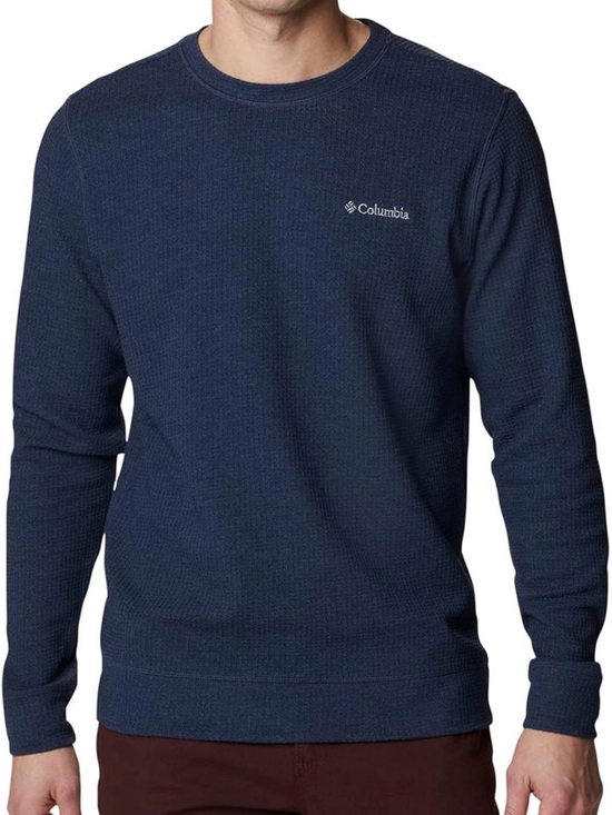 Columbia Other - Columbia Navy blue mens thermal waffle knit crew neck shirt plus sz XXL
